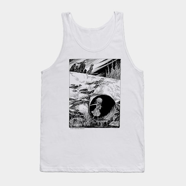 Hideout Tank Top by drawmanley